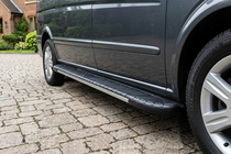 Mercedes Vito/V-klass W447 2014– Sidosteg Bosphorus Grey (2 st, aluminium) foto 1