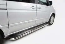 Mercedes Vito/V-klass W447 2014– Sidosteg Maydos V2 (2 st, aluminium) foto 1