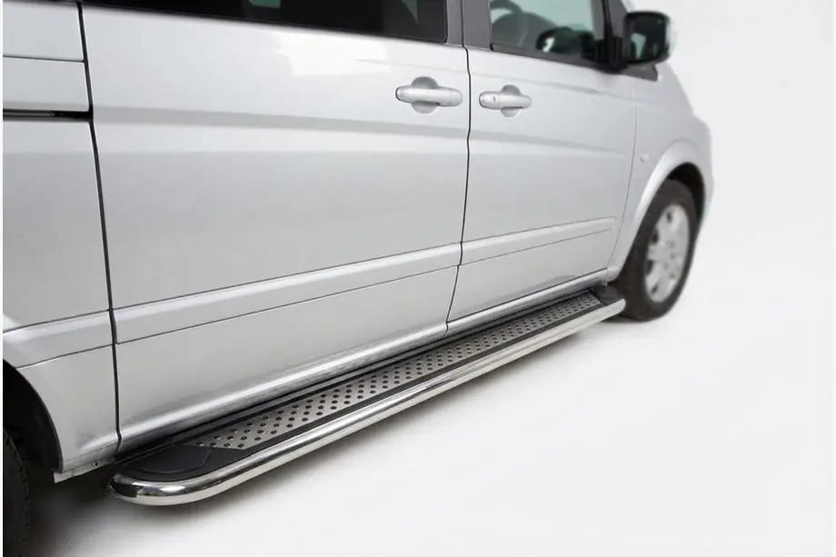 Mercedes Vito/V-klass W447 2014– Sidosteg Maydos V2 (2 st, aluminium) Image