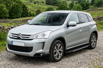 Citroen C-4 Aircross 2012–2017 Sidosteg Bosphorus Grey (2 st, aluminium) foto 1