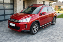 Citroen C-4 Aircross 2012–2017 Sidosteg Maya Red (2 st, aluminium) foto 1