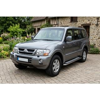 Sidosteg Maydos V2 (2 st, aluminium/rostfritt stål) Mitsubishi Pajero Wagon III 1999–2006 foto 1