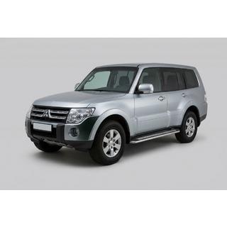 Sidosteg Maydos V2 (2 st, aluminium/rostfritt stål) Mitsubishi Pajero Wagon IV 2006–2021 foto 4