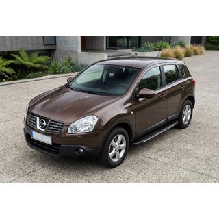 Sidosteg Bosphorus Grey (2 st, aluminium) Nissan Qashqai 2007–2010 foto 1