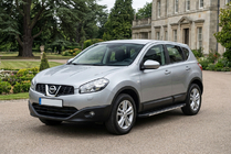 Nissan Qashqai 2010–2014 Sidosteg Bosphorus Grey (2 st, aluminium) foto 1