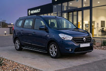 Dacia Lodgy 2012–2022 Sidosteg Bosphorus Grey (2 st, aluminium) foto 1