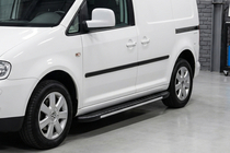 Volkswagen Caddy 2010–2015 Sidosteg Bosphorus Grey (2 st, aluminium) foto 1