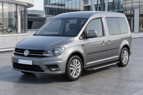 Volkswagen Caddy 2015–2020 Sidosteg Bosphorus Grey (2 st, aluminium) foto 1