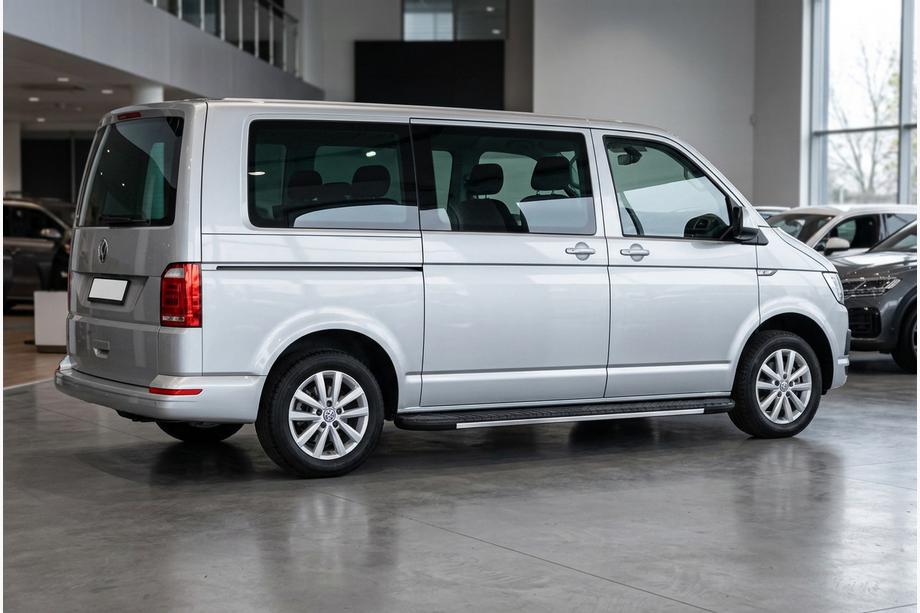 Volkswagen T6 2015–2024 Sidosteg Bosphorus Grey (2 st, aluminium) Lång hjulbas Image