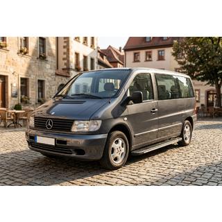 Sidosteg Bosphorus Grey (2 st, aluminium) Mercedes Vito W638 1996–2003 foto 1