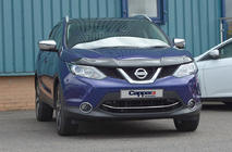 Nissan Qashqai 2014–2021 Motorhuvsdeflektor EuroCap (2014-2017) foto 4