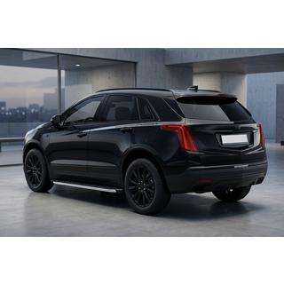 Sidosteg BlackLine (2 st, aluminium) foto 1