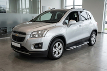 Chevrolet Trax 2012–2023 Sidosteg Tayga V2 (2 st, aluminium) foto 1