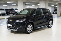 Chevrolet Trax 2012–2023 Sidosteg New Vision Black (2 st, aluminium) foto 1