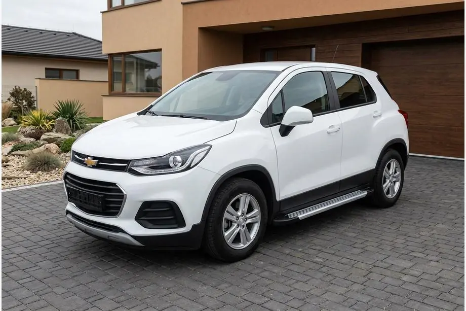 Chevrolet Trax 2012–2023 Sidosteg New Vision Grey (2 st, aluminium) Image