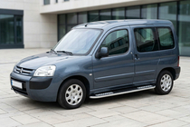 Citroen Berlingo 1996–2008 Sidosteg Tayga V2 (2 st, aluminium) foto 1