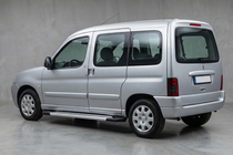 Citroen Berlingo 1996–2008 Sidosteg New Vision Grey (2 st, aluminium) foto 1