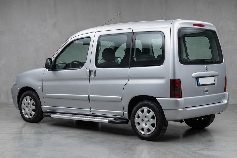 Citroen Berlingo 1996–2008 Sidosteg New Vision Grey (2 st, aluminium) Image