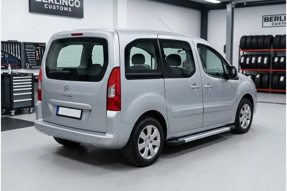 Citroen Berlingo 2008–2018 Sidosteg New Vision Grey (2 st, aluminium) Image