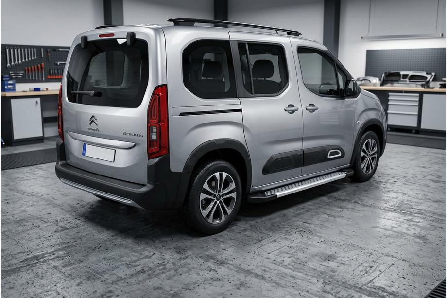 Citroen Berlingo/Multispace 2018– Sidosteg New Vision Grey (2 st, aluminium) Lång hjulbas Image