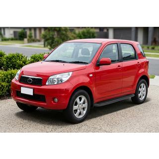 Sidosteg Tayga Black (2 st, aluminium) Daihatsu Terios 2006–2017 foto 1