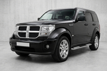 Dodge Nitro 2006–2011 Sidosteg Tayga V2 (2 st, aluminium) foto 1