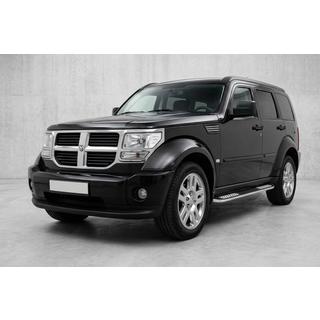 Sidosteg Tayga V2 (2 st, aluminium) Dodge Nitro 2006–2011 foto 1