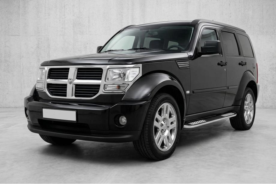 Dodge Nitro 2006–2011 Sidosteg Tayga V2 (2 st, aluminium) Image