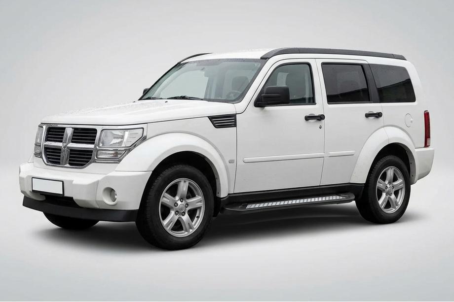 Dodge Nitro 2006–2011 Sidosteg New Vision Black (2 st, aluminium) Image