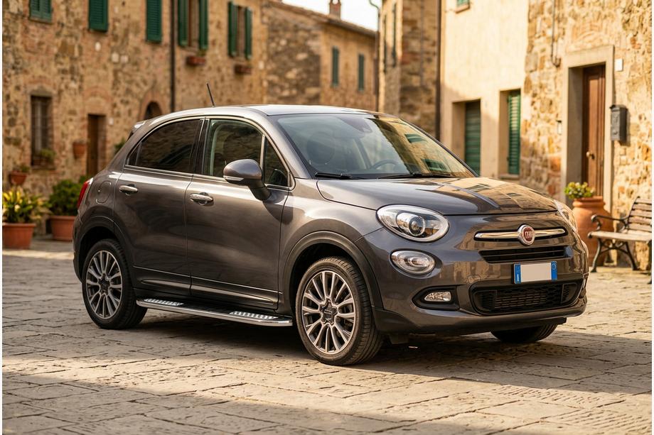 Fiat 500X 2014–2024 Sidosteg Tayga V2 (2 st, aluminium) Image