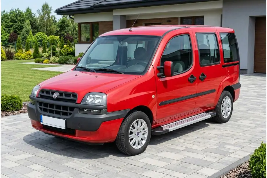 Fiat Doblo I 2001–2005 Sidosteg New Vision Grey (2 st, aluminium) Image