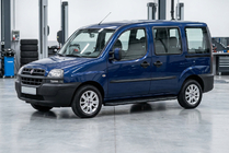 Fiat Doblo I 2001–2005 Sidosteg Tayga Black (2 st, aluminium) foto 1
