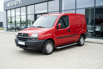 Fiat Doblo I 2001–2005 Sidosteg BlackLine (2 st, aluminium) foto 1