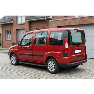 Sidosteg Tayga Black (2 st, aluminium) foto 1