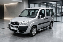 Fiat Doblo I 2005–2010 Sidosteg Tayga V2 (2 st, aluminium) Maxi hjulbas foto 1