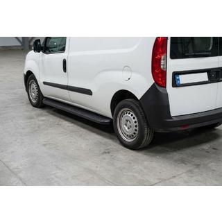 Sidosteg Tayga Black (2 st, aluminium) foto 1