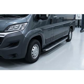 Sidosteg BlackLine (2 st, aluminium) foto 1