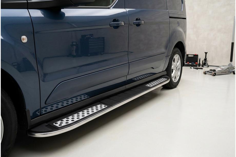 Ford Connect 2014–2021 Sidosteg Tayga V2 (2 st, aluminium) Maxi hjulbas Image