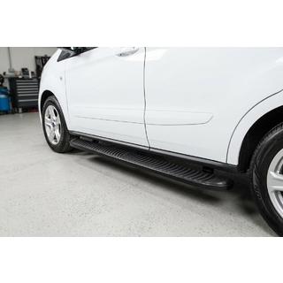 Sidosteg Tayga Black (2 st, aluminium) foto 1