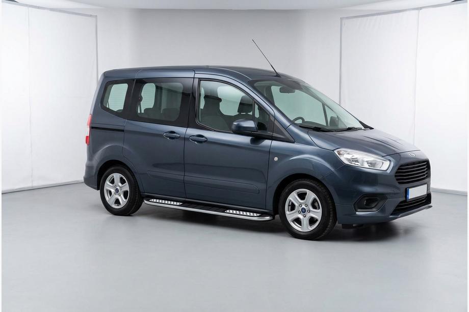 Ford Courier 2014–2023 Sidosteg Tayga V2 (2 st, aluminium) Image