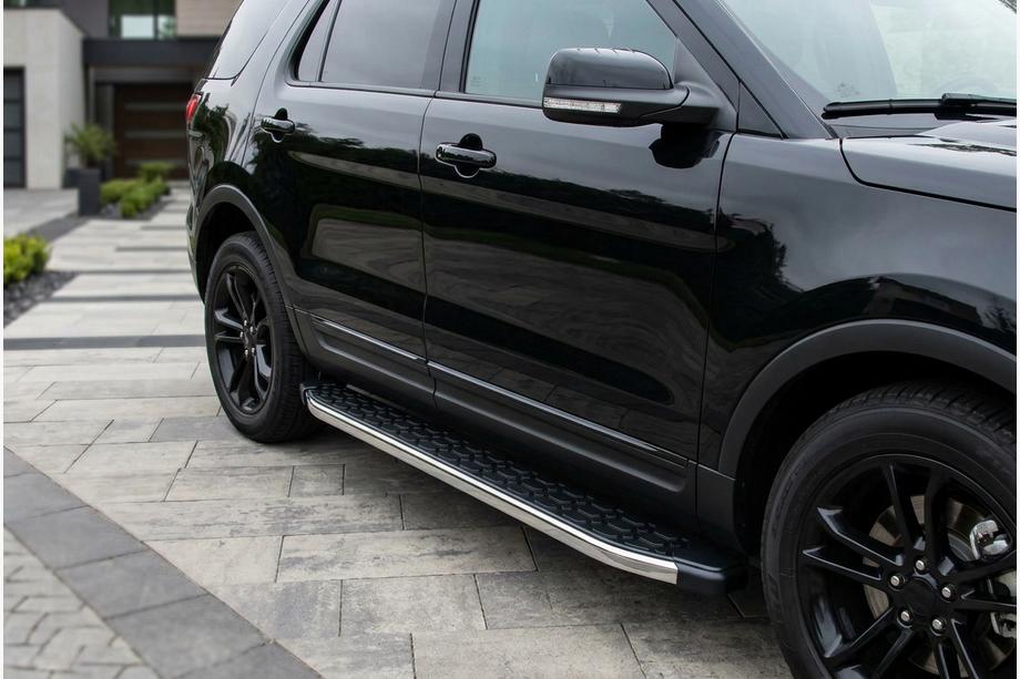 Ford Explorer 2011–2019 Sidosteg BlackLine (2 st, aluminium) Image