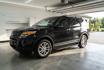 Ford Explorer 2011–2019 Sidosteg Tayga Black (2 st, aluminium) foto 1