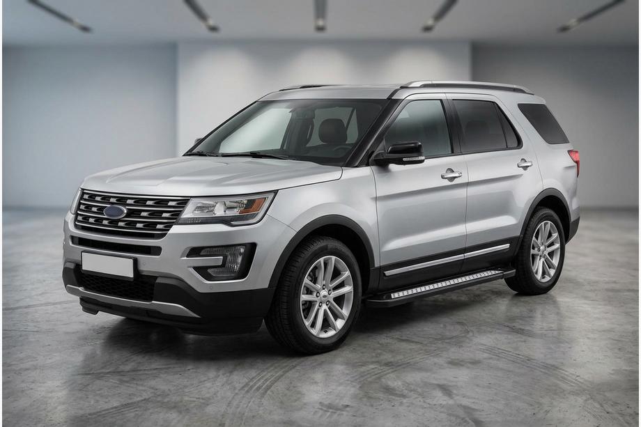 Ford Explorer 2011–2019 Sidosteg New Vision Black (2 st, aluminium) Image