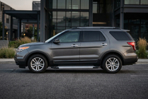 Ford Explorer 2011–2019 Sidosteg New Vision Grey (2 st, aluminium) foto 1
