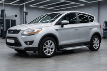 Ford Kuga 2008–2013 Sidosteg New Vision Grey (2 st, aluminium) foto 1
