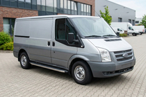 Ford Transit 2000–2014 Sidosteg BlackLine (2 st, aluminium) foto 1