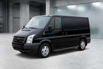Ford Transit 2000–2014 Sidosteg Tayga Black (2 st, aluminium) foto 1