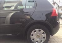 Volkswagen Golf 5 2003–2009 Hjulhuslister (4 st, mattsvart) foto 5