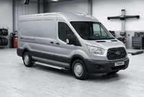 Ford Transit 2014– Sidosteg New Vision Grey (2 st, aluminium) L1 (Standard) foto 1