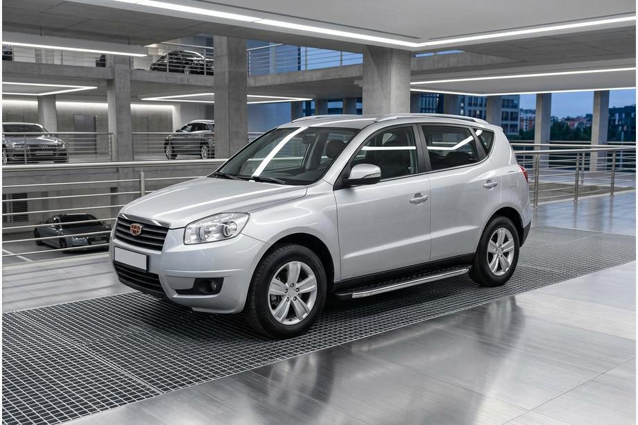 Geely Emgrand X7 2011– Sidosteg BlackLine (2 st, aluminium) Image